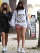 Madison Beer Leggy, Leaving Dinner at the Local Peasant in Sherman Oaks, California