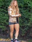 Maisie Smith Leggy, Outside Strictly Come Dancing Rehearsals in London
