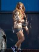 Maisie Smith Leggy, Outside Strictly Come Dancing Rehearsals in London