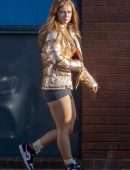 Maisie Smith Leggy, Outside Strictly Come Dancing Rehearsals in London
