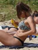 Marina Ivanovic Booty in Bikini on the Beach in Sydney