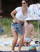 Marina Ivanovic Booty in Bikini on the Beach in Sydney