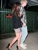 Megan Fox and Machine Gun Kelly Leaving Dinner Date in Santa Monica