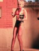 Miley Cyrus is Covered in Blood for Her Video Shoot with Dua Lipa in Brooklyn
