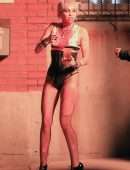 Miley Cyrus is Covered in Blood for Her Video Shoot with Dua Lipa in Brooklyn