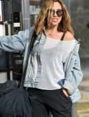 Myleene Klass Outside Global Radio Studios London