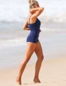 Natalie Roser Swimsuit Photoshoot on Maroubra Beach in New South Wales