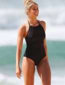 Natalie Roser Swimsuit Photoshoot on Maroubra Beach in New South Wales