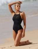 Natalie Roser Swimsuit Photoshoot on Maroubra Beach in New South Wales