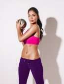 Nicole Scherzinger Workout Photoshoot with Her Fitness Trainer