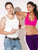 Nicole Scherzinger Workout Photoshoot with Her Fitness Trainer