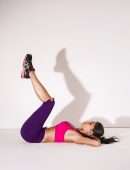 Nicole Scherzinger Workout Photoshoot with Her Fitness Trainer