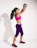 Nicole Scherzinger Workout Photoshoot with Her Fitness Trainer