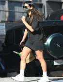 Olivia Munn Leggy, Outside Healthy Spot in West Hollywood