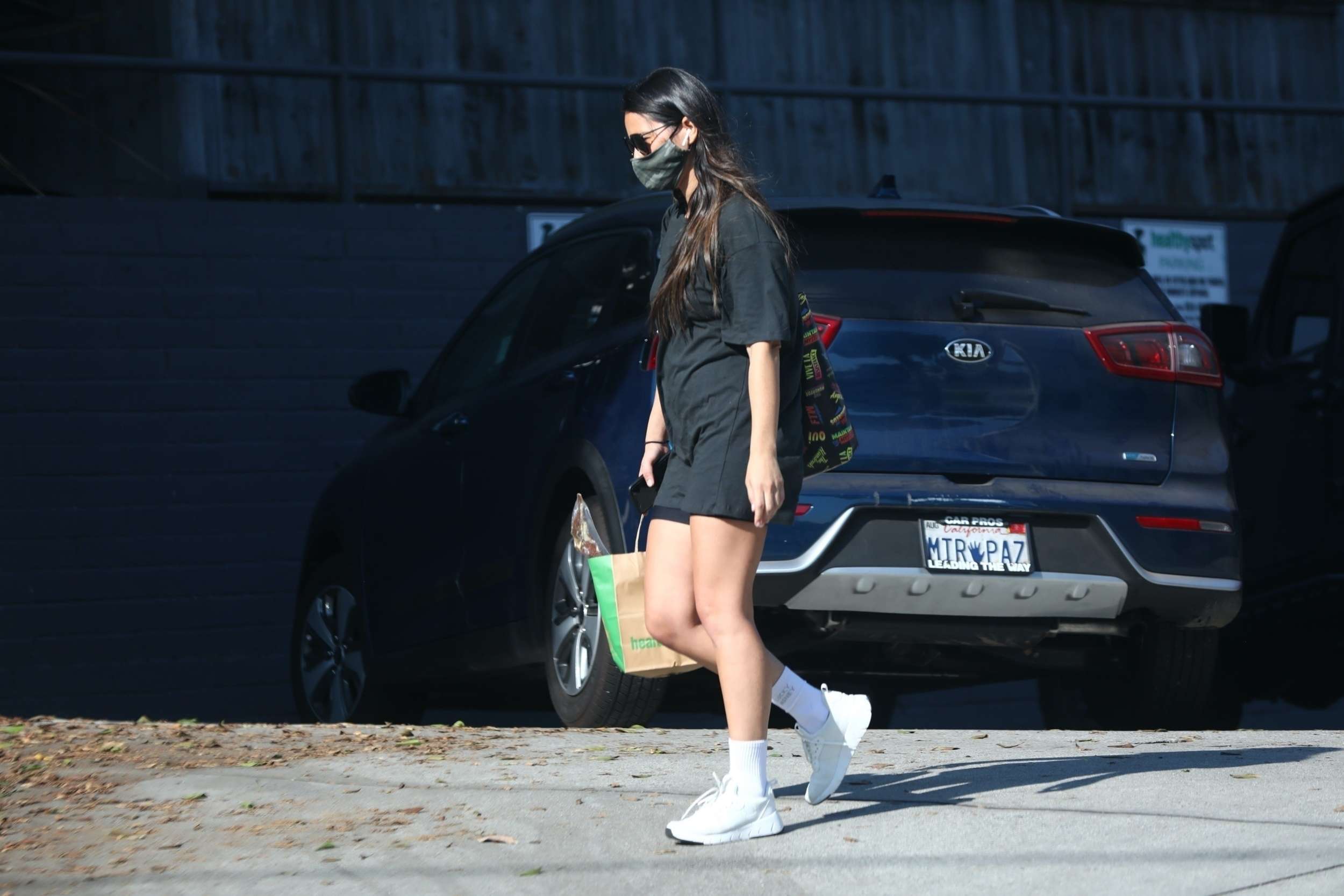 Olivia Munn Leggy, Outside Healthy Spot in West Hollywood