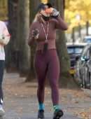 Rita Ora Booty in Leggings, Out in London
