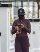 Rita Ora Booty in Leggings, Out in London