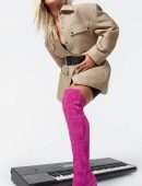 Rita Ora Leggy in Photoshoot for ShoeDazzle