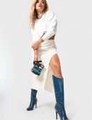 Rita Ora Leggy in Photoshoot for ShoeDazzle