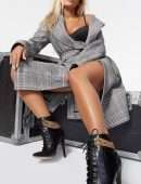 Rita Ora Leggy in Photoshoot for ShoeDazzle