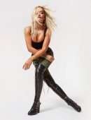 Rita Ora Leggy in Photoshoot for ShoeDazzle