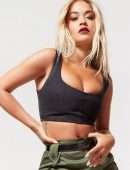 Rita Ora Leggy in Photoshoot for ShoeDazzle