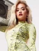 Rita Ora Leggy in Photoshoot for ShoeDazzle