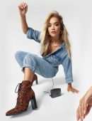 Rita Ora Leggy in Photoshoot for ShoeDazzle