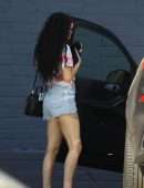 Rumer Willis Visiting Healthy Spot Pet Shop with her Puppy in Los Angeles
