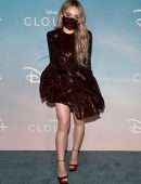 Sabrina Carpenter Leggy at the Premiere of 'CLOUDS' at the Disney+ Drive-In Festival in Santa Monica