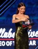 Sarah Hyland at 2020 CMT Music Awards in Nashville