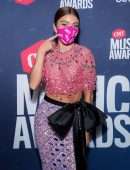 Sarah Hyland at 2020 CMT Music Awards in Nashville