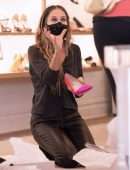 Sarah Jessica Parker Booty at her SJP Collection Shoe Store in New York