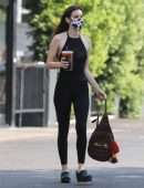 Scout Willis Outside The Coffee Bean and Tea Leaf in Los Feliz