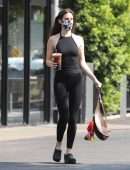 Scout Willis Outside The Coffee Bean and Tea Leaf in Los Feliz