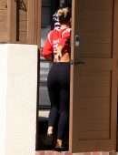 Sofia Richie Booty in Leggings, going to a Yoga Class in West Hollywood