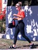 Sofia Richie Booty in Leggings, going to a Yoga Class in West Hollywood
