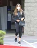 Sofia Vergara Booty in Tights, Out in Los Angeles