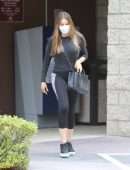 Sofia Vergara Booty in Tights, Out in Los Angeles