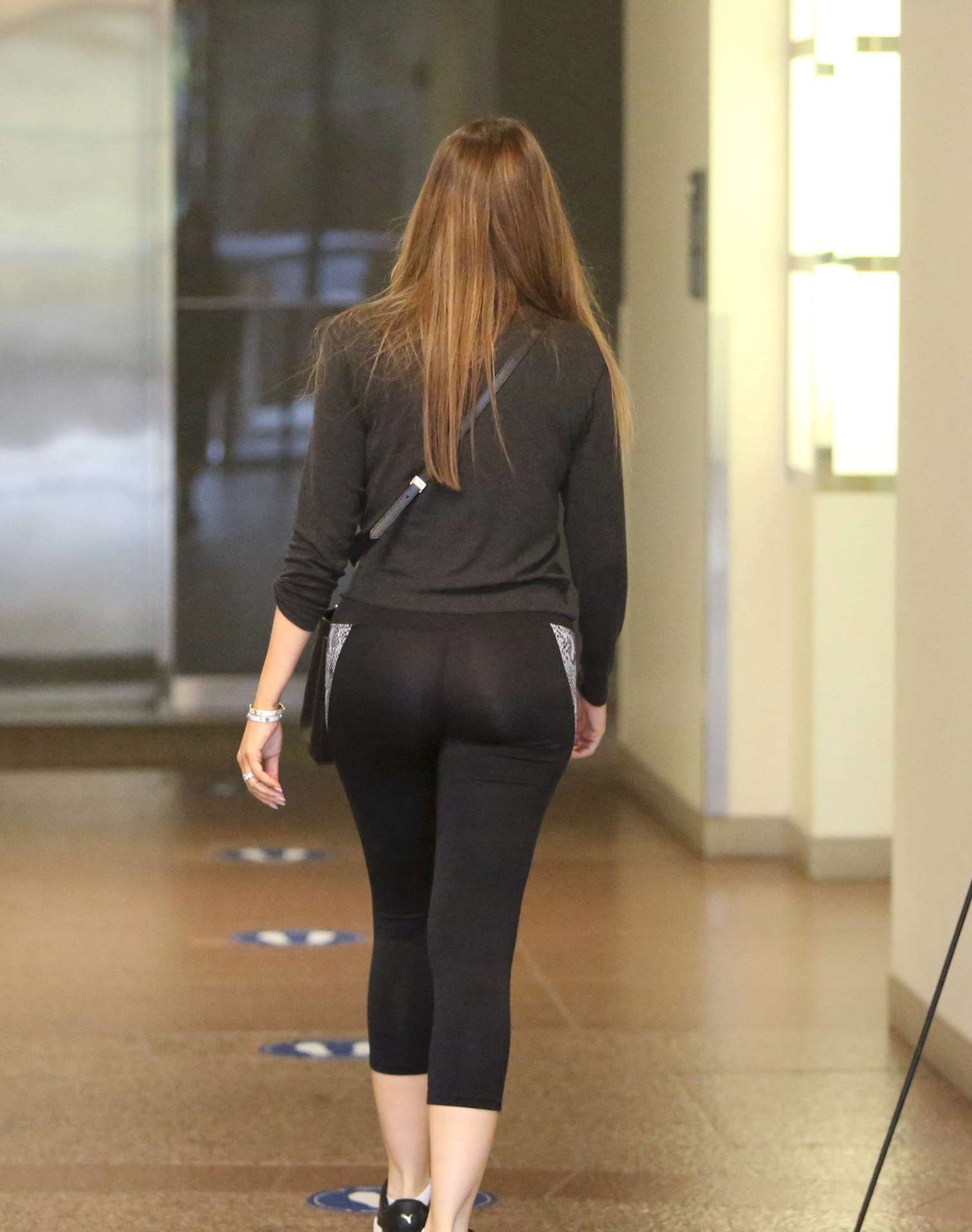 Sofia Vergara Booty in Tights, Out in Los Angeles