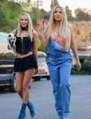 Tana Mongeau and Ashley Schwan Dress Up Like Paris and Nicole from The Simple Life for Halloween