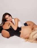 Tana Mongeau and Lana Rhoades Lingerie Photoshoot