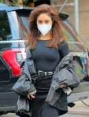 Vanessa Hudgens Braless Pokies on the Set of ‘Tick, Tick… Boom!’ in New York