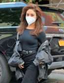 Vanessa Hudgens Braless Pokies on the Set of ‘Tick, Tick… Boom!’ in New York
