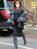Vanessa Hudgens Braless Pokies on the Set of ‘Tick, Tick… Boom!’ in New York
