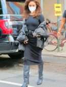 Vanessa Hudgens Braless Pokies on the Set of ‘Tick, Tick… Boom!’ in New York
