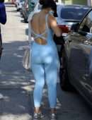Addison Rae Booty in Leggings Outside Gym in West Hollywood