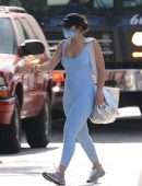 Addison Rae Booty in Leggings Outside Gym in West Hollywood