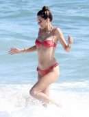 Alessandra Ambrosio Booty in Bikini at a Beach in Malibu