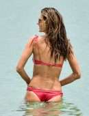 Alessandra Ambrosio Booty, Parades her Flawless Bikini Body on the Beach in Florianópolis